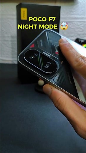 POCO F7 NIGHT MODE 🤯⚡