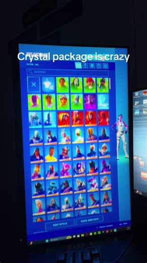 Nostalgic Fortnite Crystal Package Review