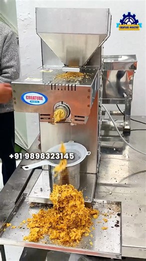 Automatic Cold Press Oil Expeller Machine | Pure & Healthy Oil ⁨@CREATUREINDUSTRY⁩