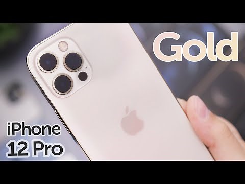 Gold iPhone 12 Pro Unboxing & First Impressions!