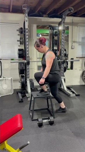 🔥 HIGH STEP UPS WITH SQUAT HOLD ROW 💪 FULL BODY STRENGTH & BALANCE WORKOUT ⚡