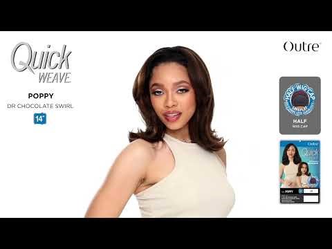 Outre Quick Weave Half Wig - Poppy