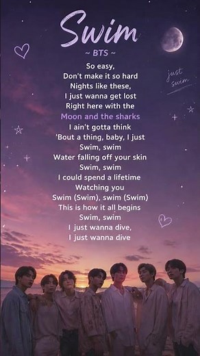 Swim 🫧 — BTS | Lyrics 💜