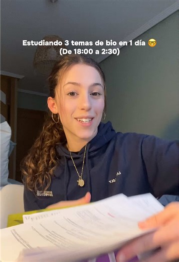 Estudiando Biología: 3 Temas en 1 Día 🤓