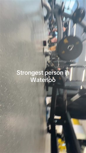 Ew my hair touched floor #gym #uwaterloo