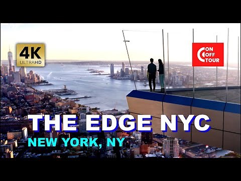 The Edge NYC Observation Deck Walking Tour in 15 min [4K] New York, NY