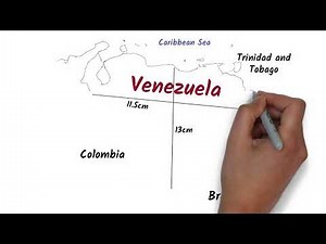 Draw Venezuela Outline Map Easily | Step-by-Step Hand Drawing Tutorial