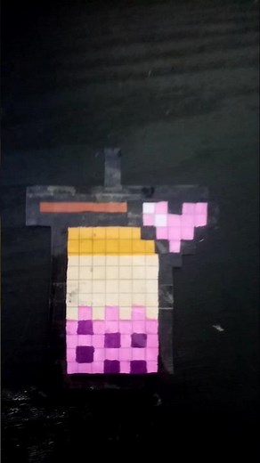 Bubble Tea pixel🧋⭐ #pixelart #bubbletea