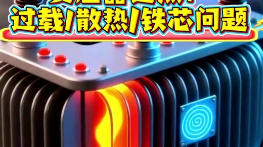 变压器过热：过载 / 散热 / 铁芯问题