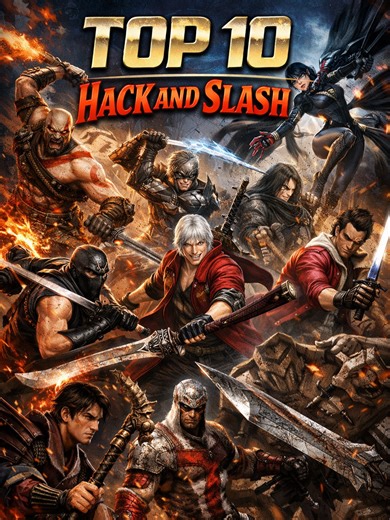 Top 10 Hack and Slash: Los Mejores de Todos los Tiempos