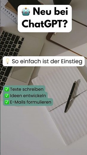 🤖 ChatGPT für Anfänger – So startest du kostenlos! #shorts