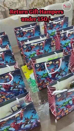 Planning a Birthday? Check out these 150/- Return Gift Hampers! 🎈