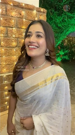 കൂട്ടുകാരിയുടെ വിവാഹ റിസപ്ഷൻ സുന്ദരിയായി എത്തിയ അനുമോൾ❤️#shortsfeed #shortsviral