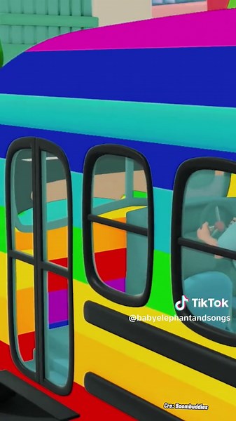 Wheel on the bus 2 #nurseryrhymes #thebestsongforchildren #kidsoftiktok #songforkids #learnenglishdaily #fytシ #kids