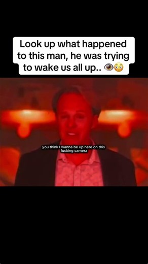 This man tried to tell us the truth while he still could.. 👁️😳