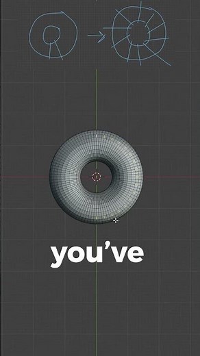 Instantly improve edge loops by doing this :) #blender #blender3d #3dart