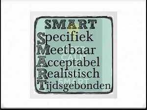 doelen formuleren volgens SMART