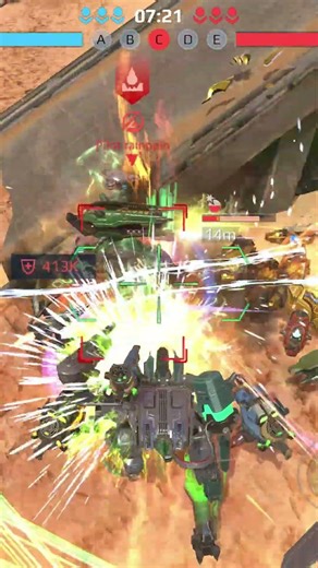 ¡REX MK3 VS TODOS! 🦖 ELIMINÉ AL RAPTOR BAJO FUEGO CRUZADO | DOMINIO EN LIGA CAMPEÓN | #warrobots 💥