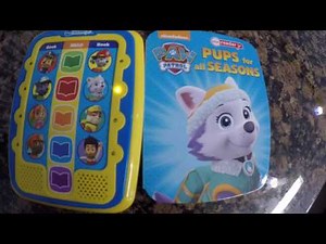 Paw Patrol – ELECTRONIC READER AND 8-BOOK LIBRARY