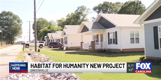 Habitat for Humanity celebrates 40 years in Greenville County with new build