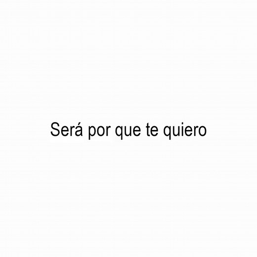 Erreway: Será Por Qué Te Quiero - Letra Completa