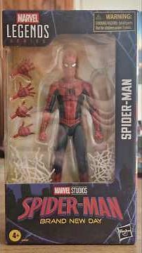 Marvel Legends Spiderman Brand New Day Unboxing.