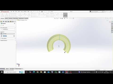 solidworks revolved boss tutorial