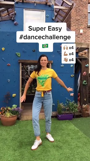 Super Easy Brazilian Dance Challenge Tutorial