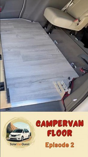 Best Camper Van Flooring? Here’s Mine 🚐