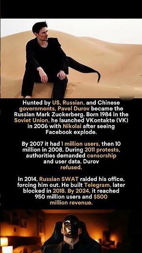 Pavel Durov Refused to Bow to Putin #telegram #founder #history