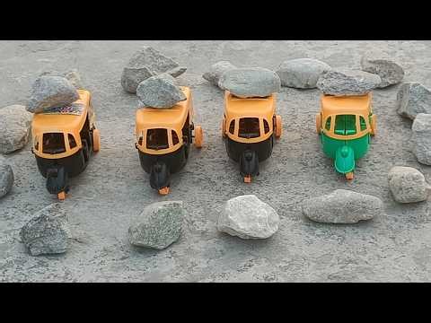 Who put stones on our auto today? Tractor cartoon | Tractor video | Kartik toy