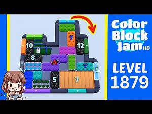 Color Block Jam Level 963 (1879) Solution Walkthrough