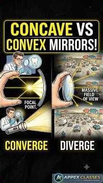 The Hidden Physics of Side View Mirrors! #cbse #biology #class10science #chemistry #ncert #science