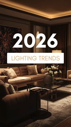 The Light Studio on Instagram: "Lighting in 2026 isn’t just decor—it’s a design decision. If you’re an architect or designer, this one’s for you. Sculptural fixtures, layered warmth, hidden LEDs, and smarter systems are redefining how spaces feel and function. Watch the reel to stay ahead of the lighting trends shaping next-gen interiors. ✨"