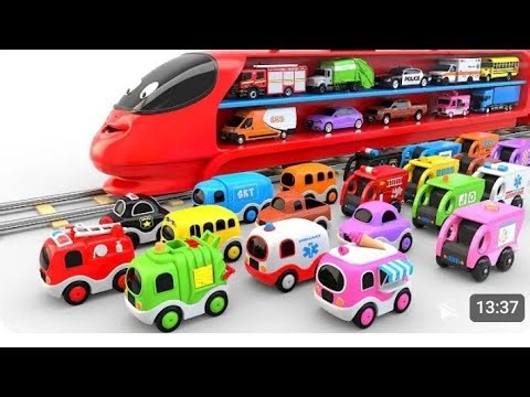 "All Aboard! 🎶 The Ultimate Train Song for Kids | Fun USA Nursery Rhymes!"