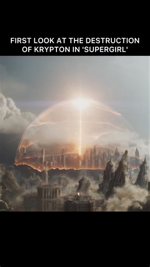 FIRST LOOK AT THE DESTRUCTION OF KRYPTON IN 'SUPERGIRL'