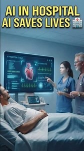 #artificialintelligence in Hospital 🏥 #hospital #ai #saveslives