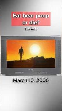 Bear Grylls Man v Wild #2000snostalgia #survival