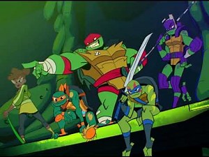 ROTTMNT turtles sing the 1987 TMNT Theme Song