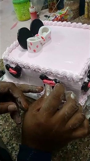 Cute Baby Theme Cake Design 🎂💖#shorts