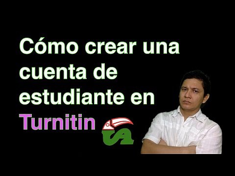 TURNITIN: Cómo CREAR CUENTA de estudiante (Universidad de la Amazonia)