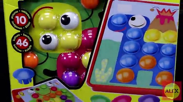 Alex Discover Button Art Activity Set Kids Art and Craft Activity, 56pieces