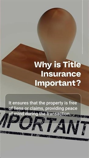 What is Title Insurance? 🏡 - Title insurance protects against financial loss due to title defects.