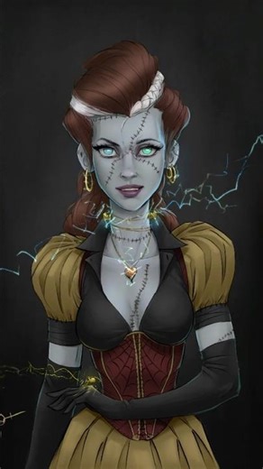 Frankenstein’s Bride speedpaint