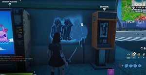 Where to emote in front of Shady Doggo Graffiti in Fortnite Season 8 (Balenciaga Quests)