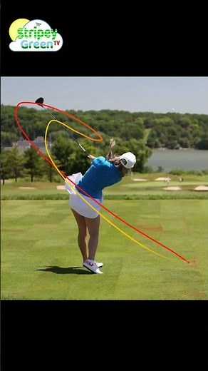 Paige Spiranac HUGE Shoulder Turn 💣💥 Slow Motion Golf Swing ⛳️