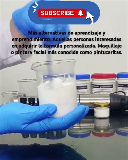 Formulas químicas para elaborar y vender