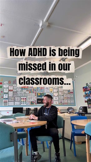 Inattentive ADHD is the most commonly missed type of ADHD in the classroom. #adhd #inattentiveADHD