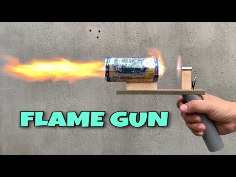 How To Make Flamethrower That Creates Smoke Machine