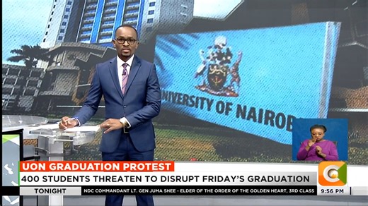 19K views · 575 reactions | UON Graduation Protest: 400 students threaten to disrupt Friday’s graduation Students protest being excluded in the list of graduates Students are drawn from the university’s School of Business #CitizenTonight Sam Gituku | Citizen TV Kenya | Facebook